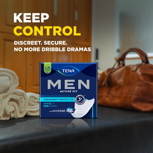 Tena for Men Incontinence Absorbent Protector Level 1  thumbnail 8