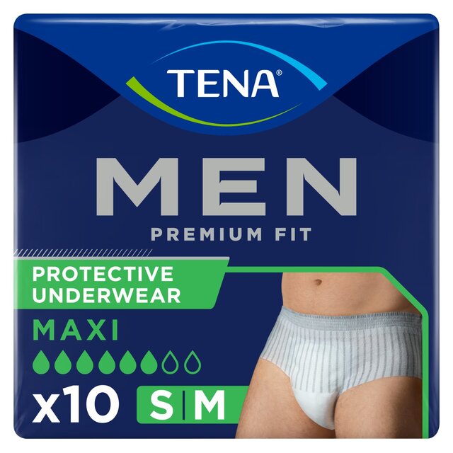 Tena for Men Premium Fit Incontinence Pants Medium