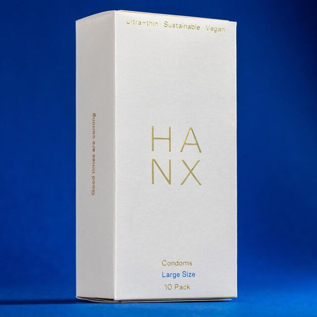 HANX Ultra Thin Large Size Vegan Condoms thumbnail 3