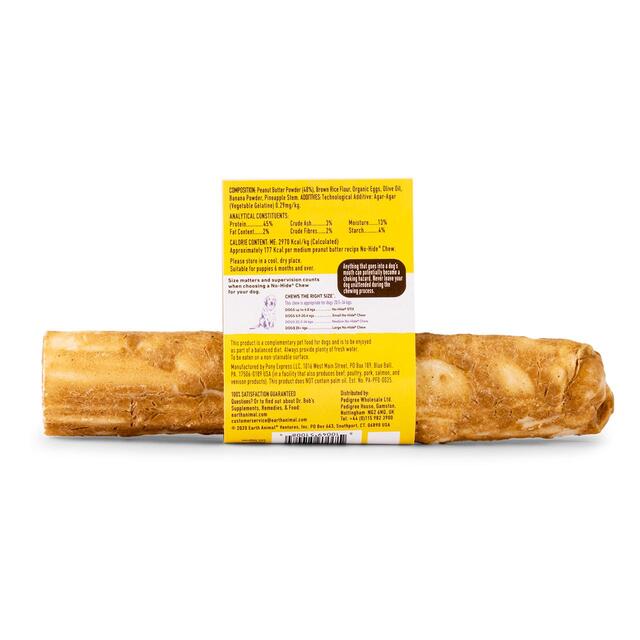 Earth Animal No-Hide Peanut Butter No-Hide Dog Chew Medium thumbnail 2
