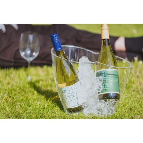 BarCraft Clear Acrylic Double Sided Drinks Pail / Cooler thumbnail 4