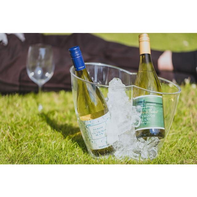 BarCraft Clear Acrylic Double Sided Drinks Pail / Cooler thumbnail 4