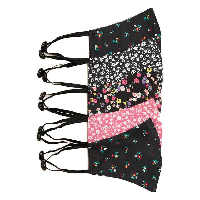 M&S Adult Reusable Covid Face Coverings Flower Mix