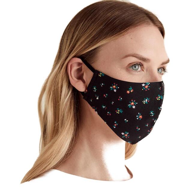 M&S Adult Reusable Covid Face Coverings Flower Mix thumbnail 2