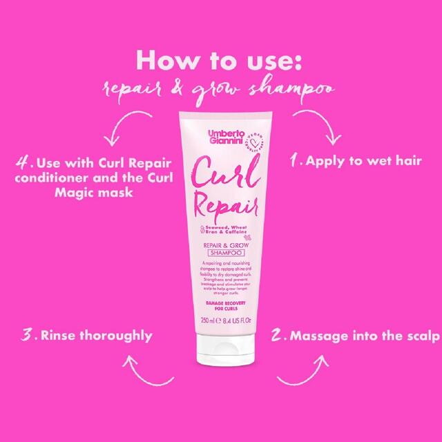 Umberto Giannini Curl Repair & Grow Shampoo thumbnail 4