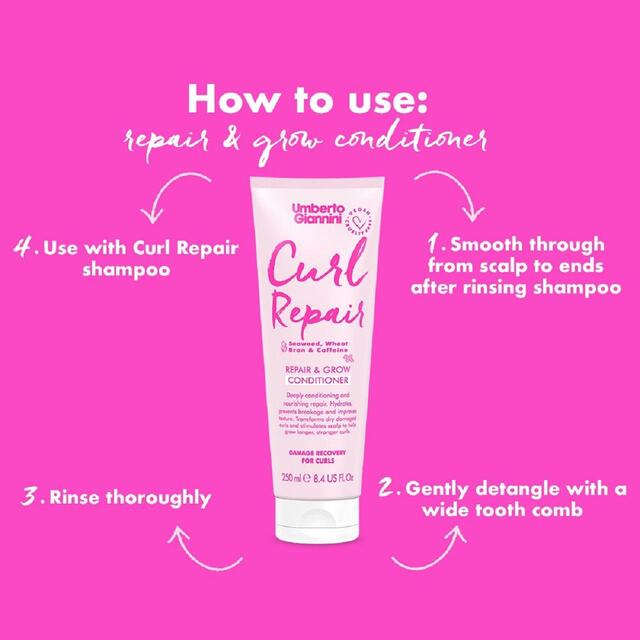 Umberto Giannini Curl Repair & Grow Conditioner thumbnail 5