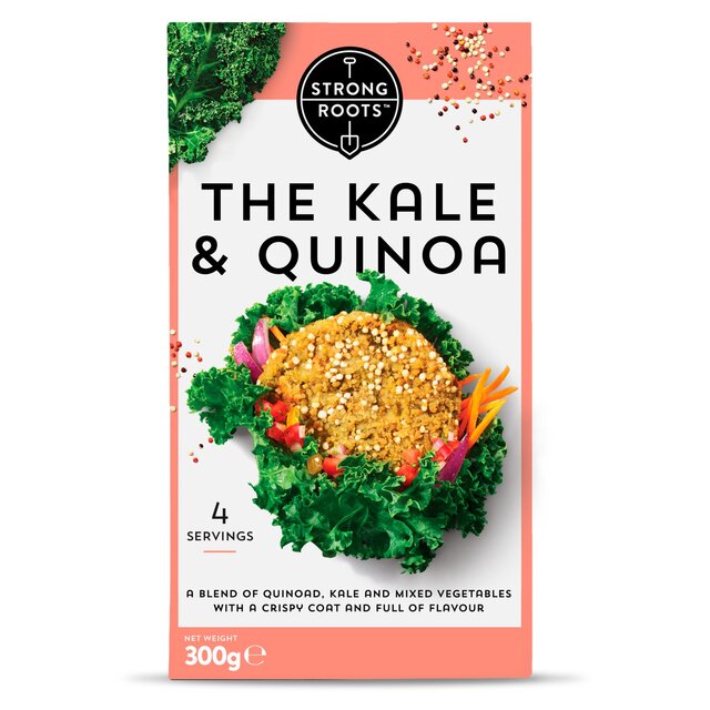 Strong Roots The Kale & Quinoa Burger