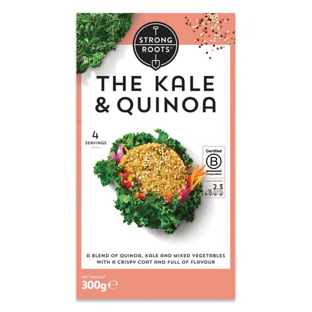 Strong Roots The Kale & Quinoa Burger thumbnail 2