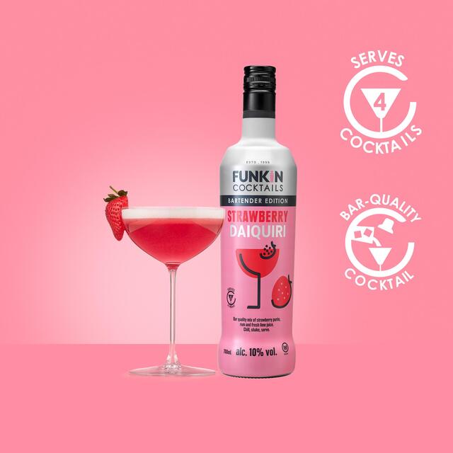 Funkin Strawberry Daiquiri Cocktail Bottle thumbnail 2