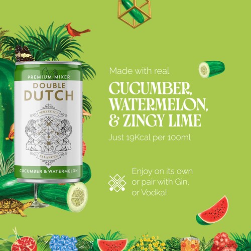 Double Dutch Cucumber and Watermelon thumbnail 5