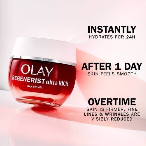 Olay Regenerist Ultra Rich Moisturiser Face Cream thumbnail 4