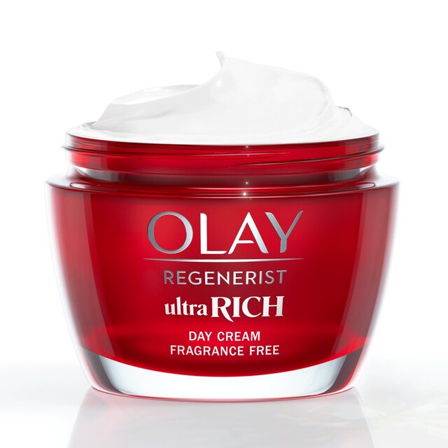 Olay Regenerist Ultra Rich Moisturiser Face Cream, Fragrance Free