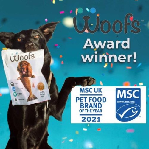 Woofs Cod Crunchers Dog Treats - 100% Natural MSC Fish thumbnail 2