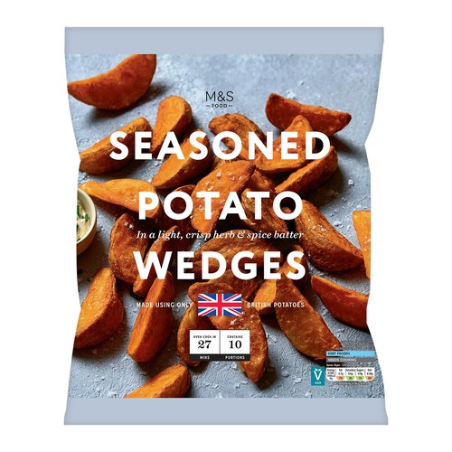 M&S Seasoned Potato Wedges Frozen thumbnail 2