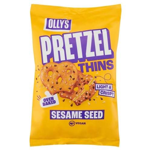 Olly's Pretzel Thins - Multi-Seed Sesame