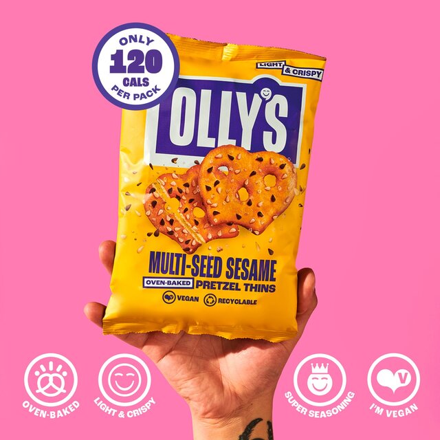 Olly's Pretzel Thins - Multi-Seed Sesame thumbnail 9