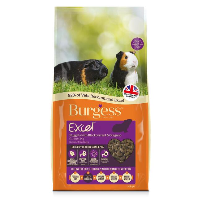 Burgess Excel Guinea Pig Blackcurrant and Oregano