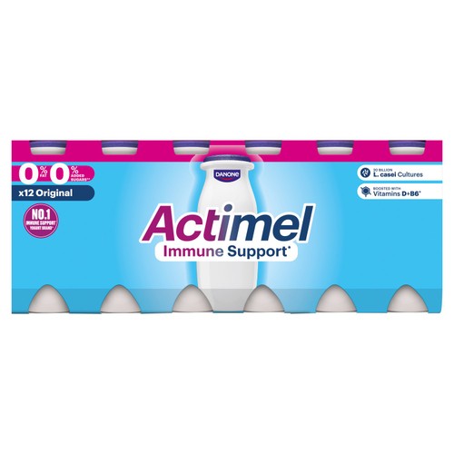 Actimel Original Fat Free Immune Support Yoghurt Drink Multipack thumbnail 2