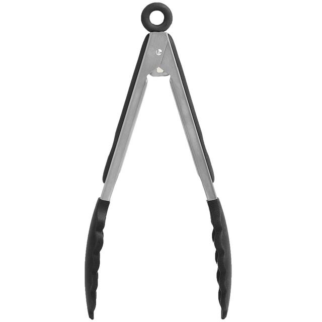 M&S Small Silicone Tongs Black thumbnail 2