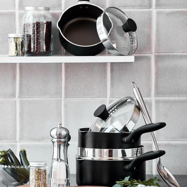 M&S New York Salt & Pepper Mills, Silver thumbnail 2