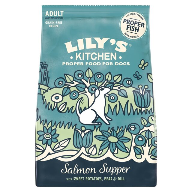 Lily's Kitchen Salmon Supper Grain Free Complete Adult Dry Dog Food