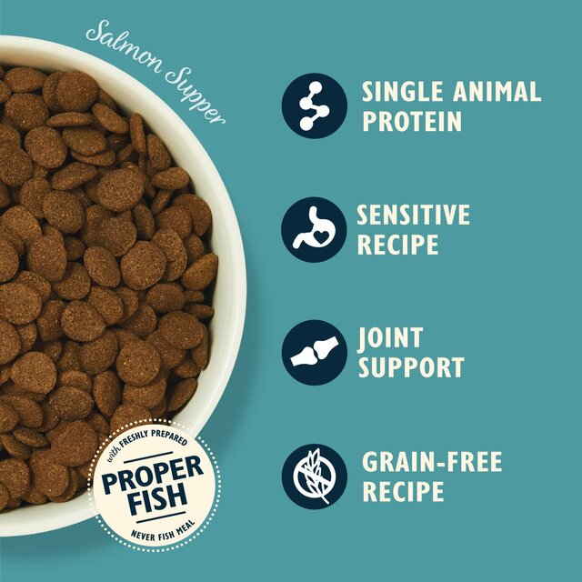 Lily's Kitchen Salmon Supper Grain Free Complete Adult Dry Dog Food thumbnail 3