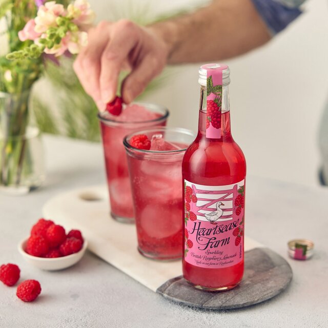 Heartsease Farm Sparkling British Raspberry Lemonade thumbnail 2