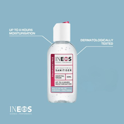 INEOS Anti Viral & Anti Bacterial Hand Sanitiser Gel thumbnail 2