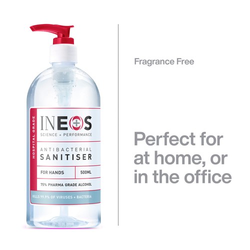 INEOS Anti Viral & Anti Bacterial Hand Sanitiser Gel thumbnail 3