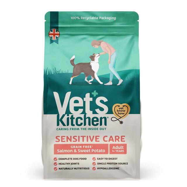 Vet's Kitchen Grain Free Adult Dry Dog Food Salmon & Sweet Potato