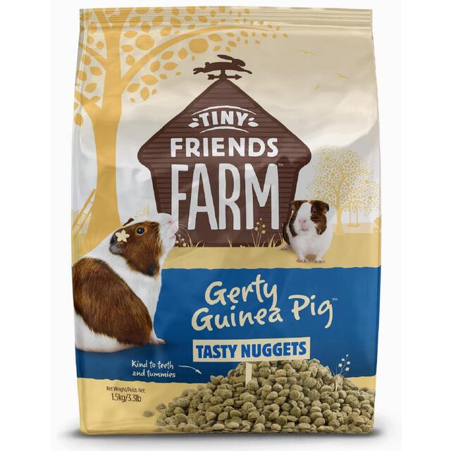 Supreme Tiny Friends Farm Gerty Guinea Pig Tasty Nuggets