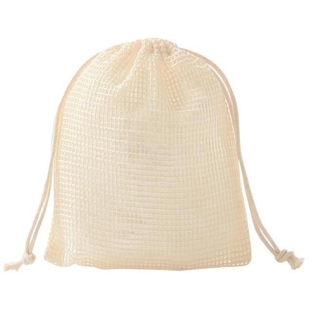 M&S 5 Reusable Cotton Pads & Bag, White thumbnail 3