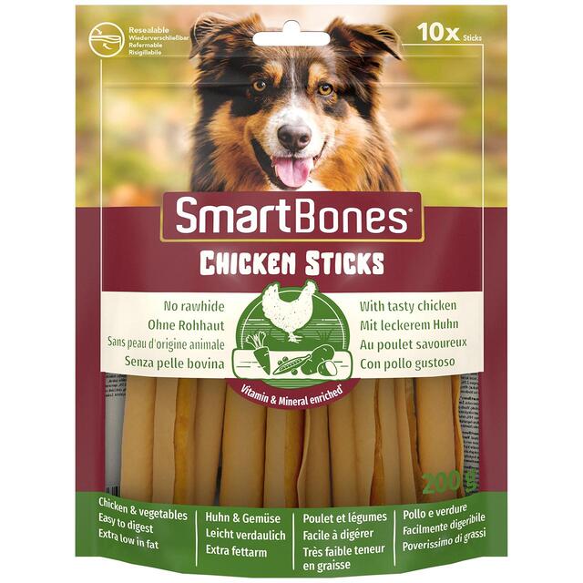 SmartBones Chicken Rawhide Free Sticks Dog Treats thumbnail 2