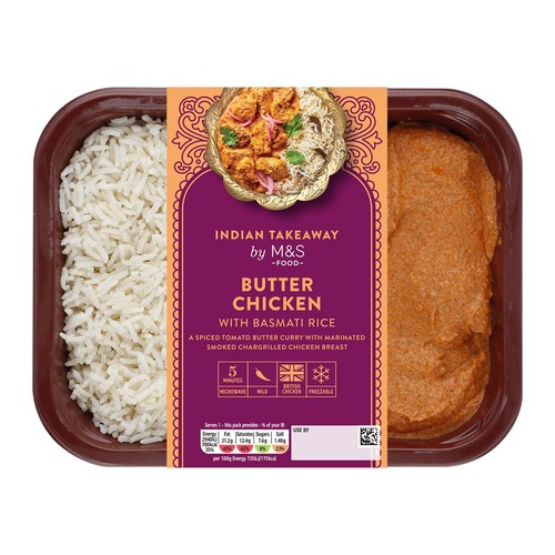 M&S Butter Chicken with Basmati Rice thumbnail 2