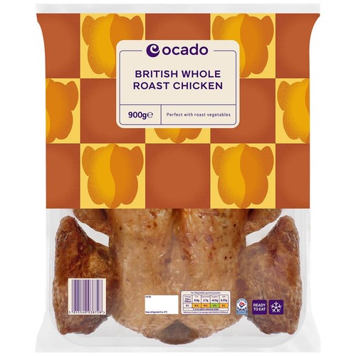 Ocado British Whole Roast Chicken thumbnail 2