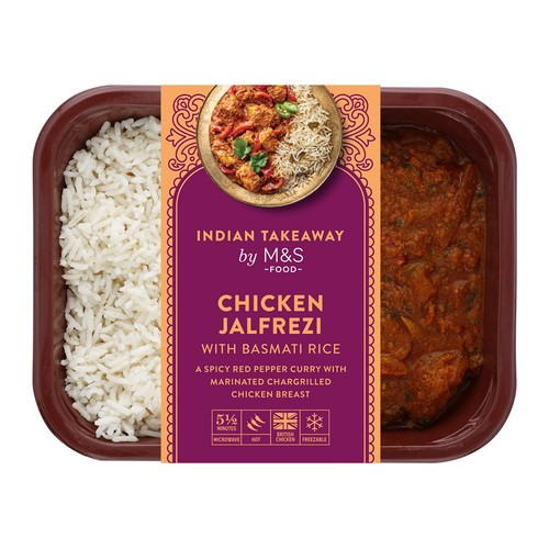 M&S Chicken Jalfrezi & Rice