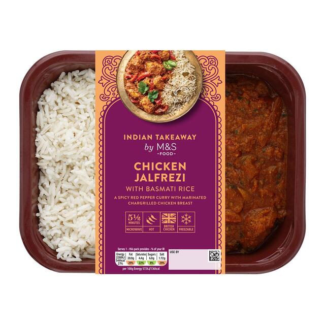 M&S Chicken Jalfrezi & Rice thumbnail 2