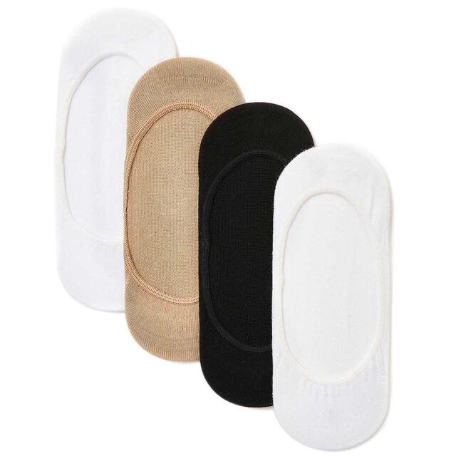 M&S Womens Collection Low Cut Footsies, Size 3-8, White Mix thumbnail 2