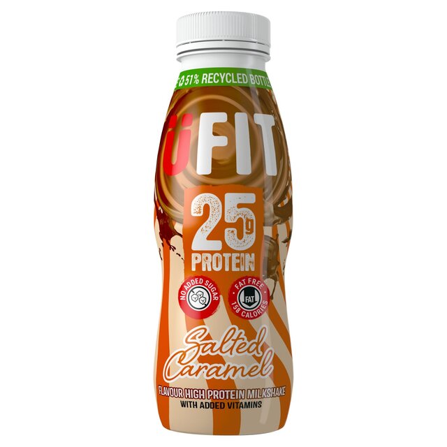 UFIT Salted Caramel 25g Protein Milkshake