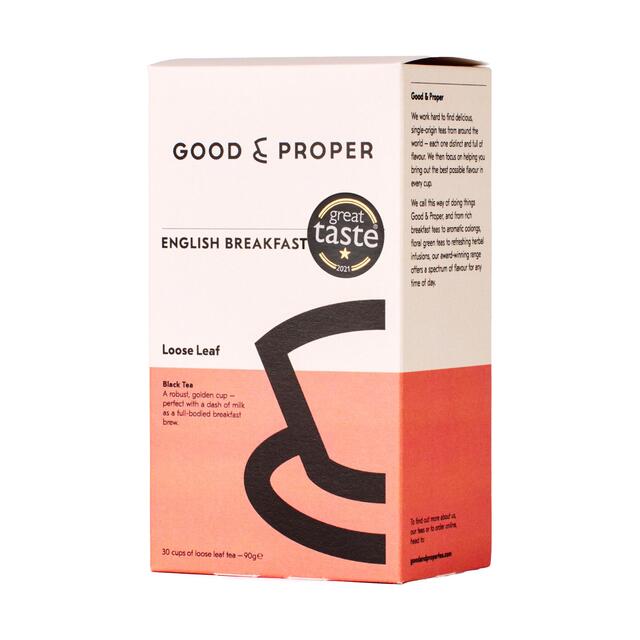 Good & Proper Tea - Loose Leaf English Breakfast Tea thumbnail 2