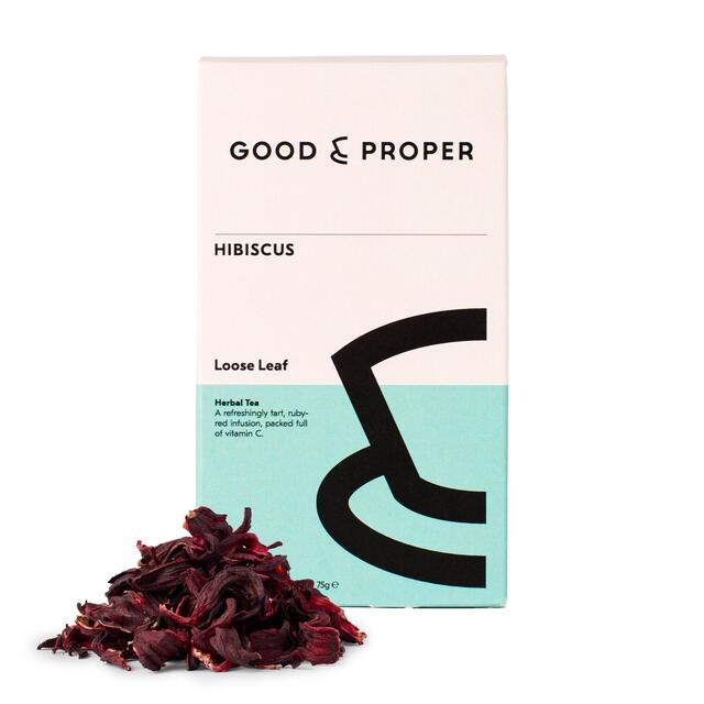 Good & Proper Tea - Loose Leaf Hibiscus Tea thumbnail 3