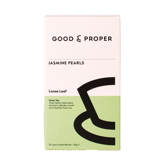 Good & Proper Tea - Loose Leaf Jasmine Pearls Green Tea