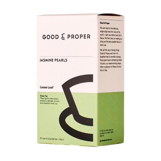 Good & Proper Tea - Loose Leaf Jasmine Pearls Green Tea thumbnail 2