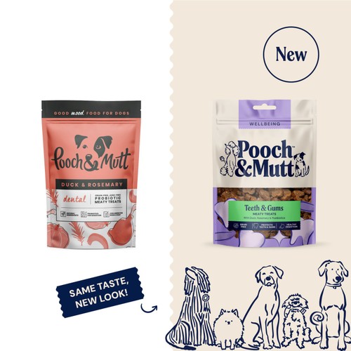Pooch & Mutt Duck and Rosemary Dental Meaty Dog Treats thumbnail 2