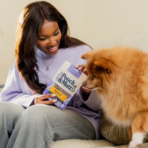Pooch & Mutt Shrimp and Coconut Coat Care Meaty Dog Treats thumbnail 5