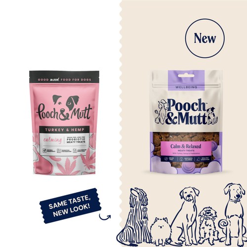Pooch & Mutt Turkey and Hemp Calming Meaty Dog Treats thumbnail 2