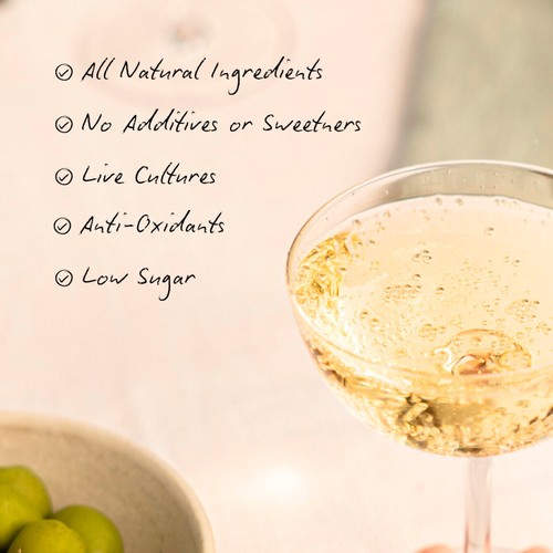 LA Brewery Sparkling English Rose Kombucha thumbnail 5