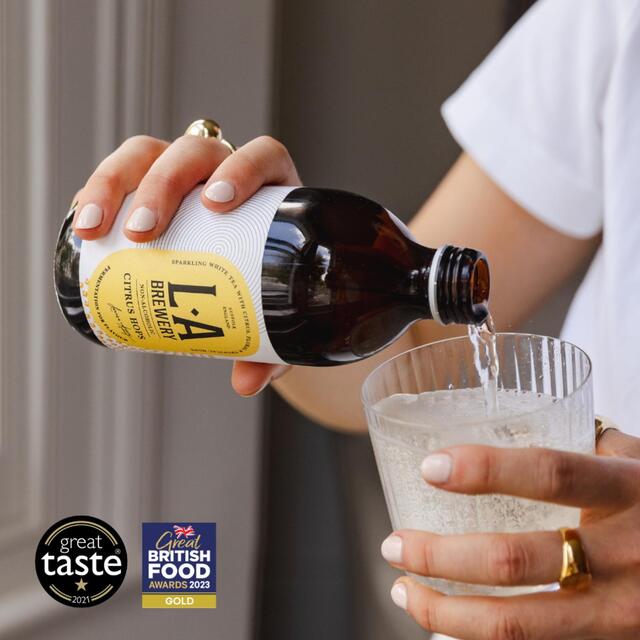 LA Brewery Citrus Hops Kombucha thumbnail 2