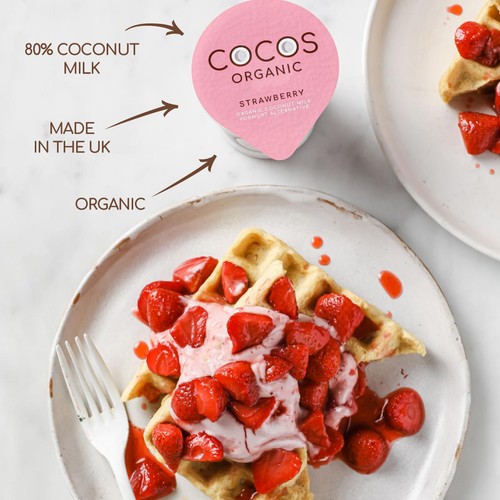 COCOS Organic Strawberry Coconut Yoghurt thumbnail 2
