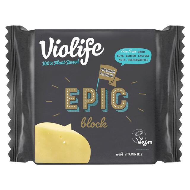 Violife Epic Cheddar Flavoured Block